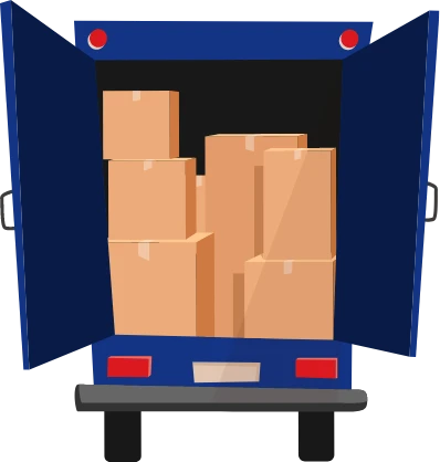 Truckload icon- full of boxes
