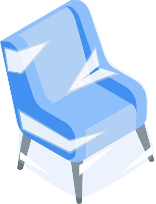 Wrapped Chair Icon
